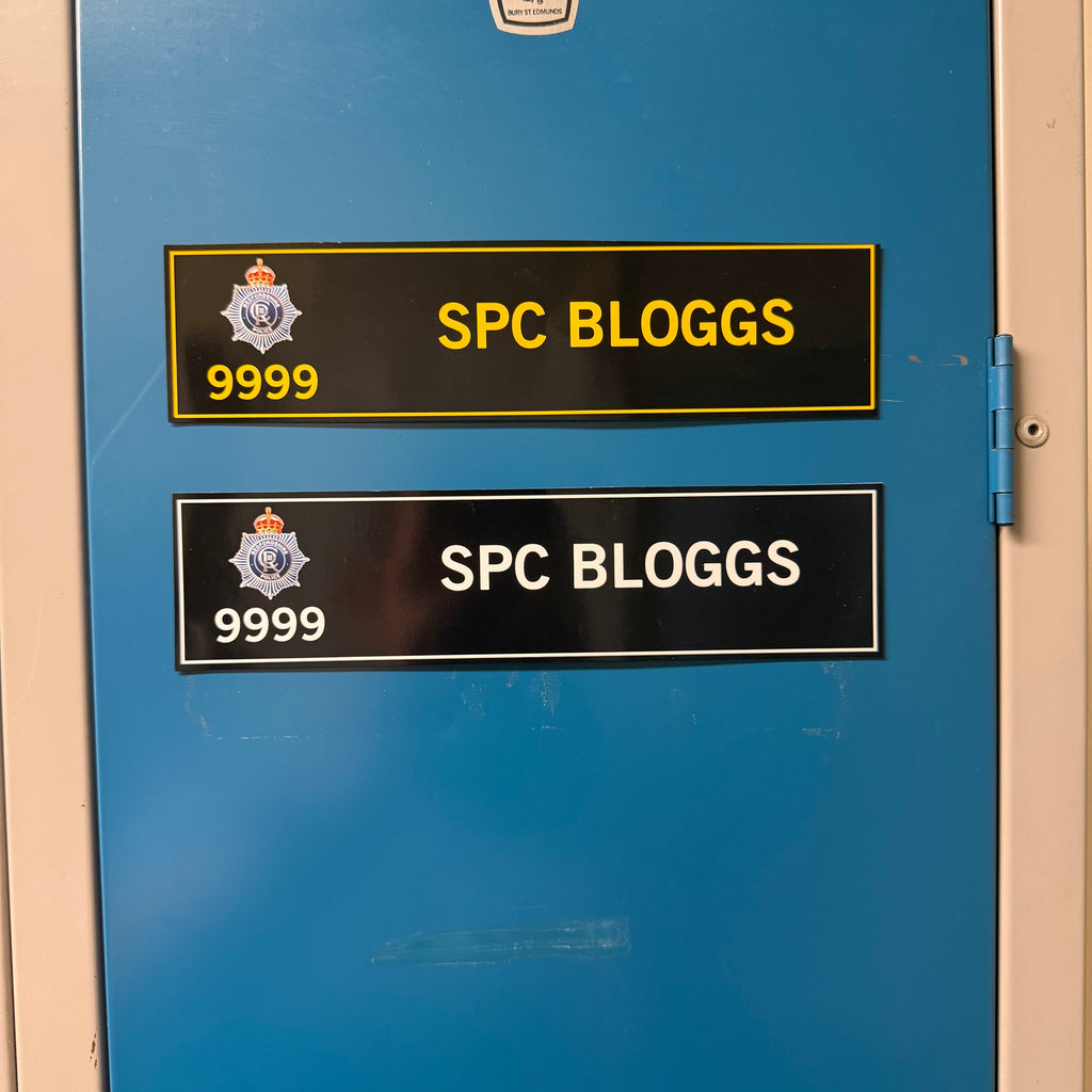Police Locker Magnets