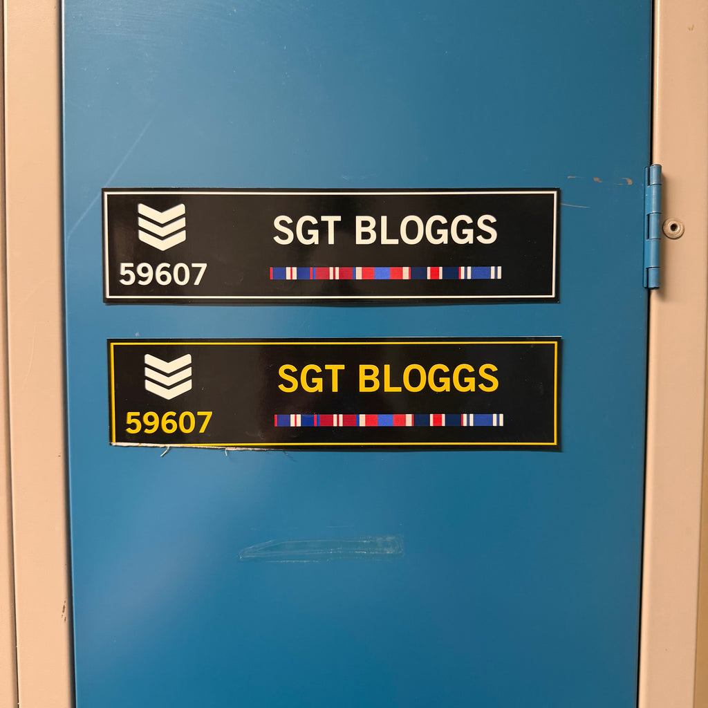 Police Locker Magnets