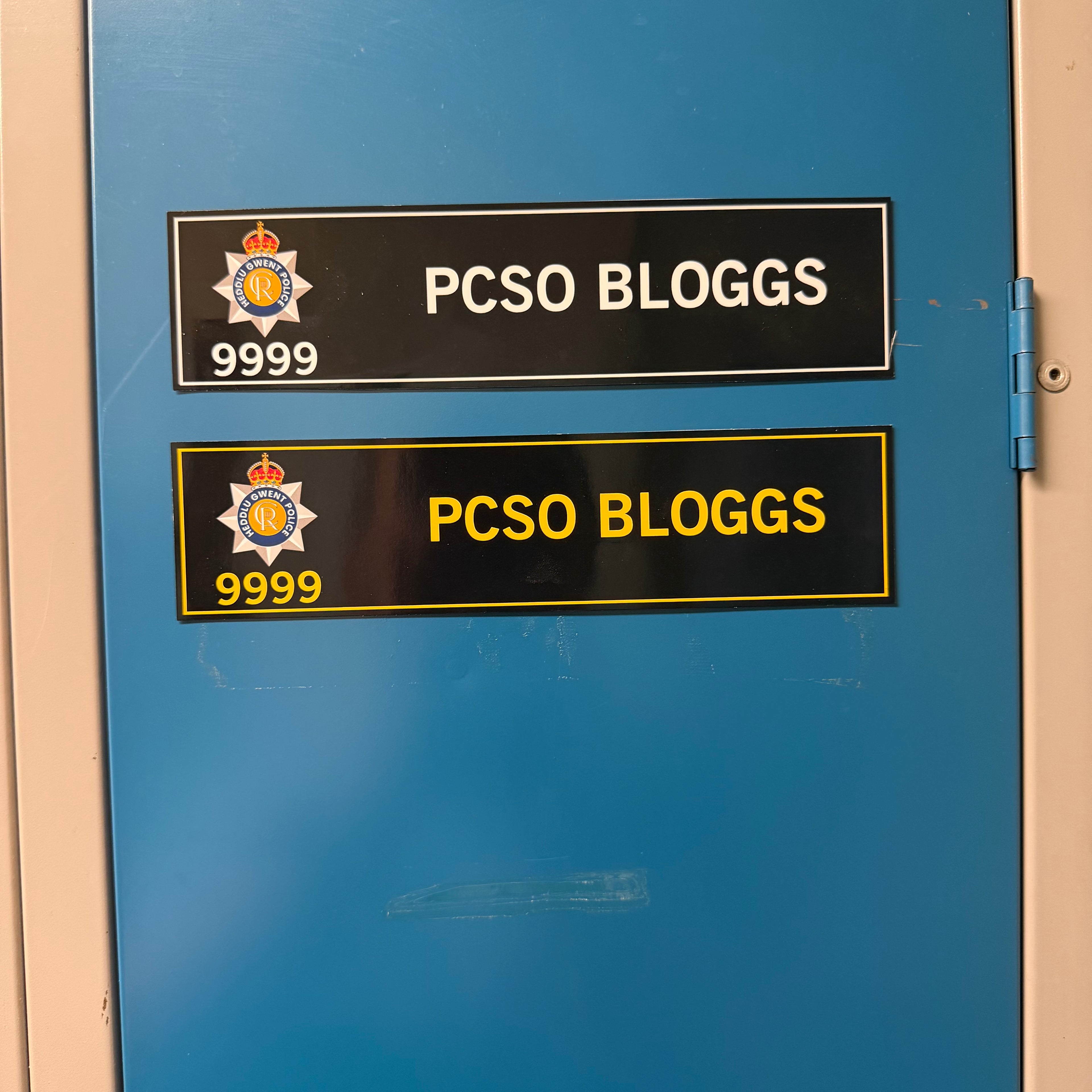 Police Locker Magnets
