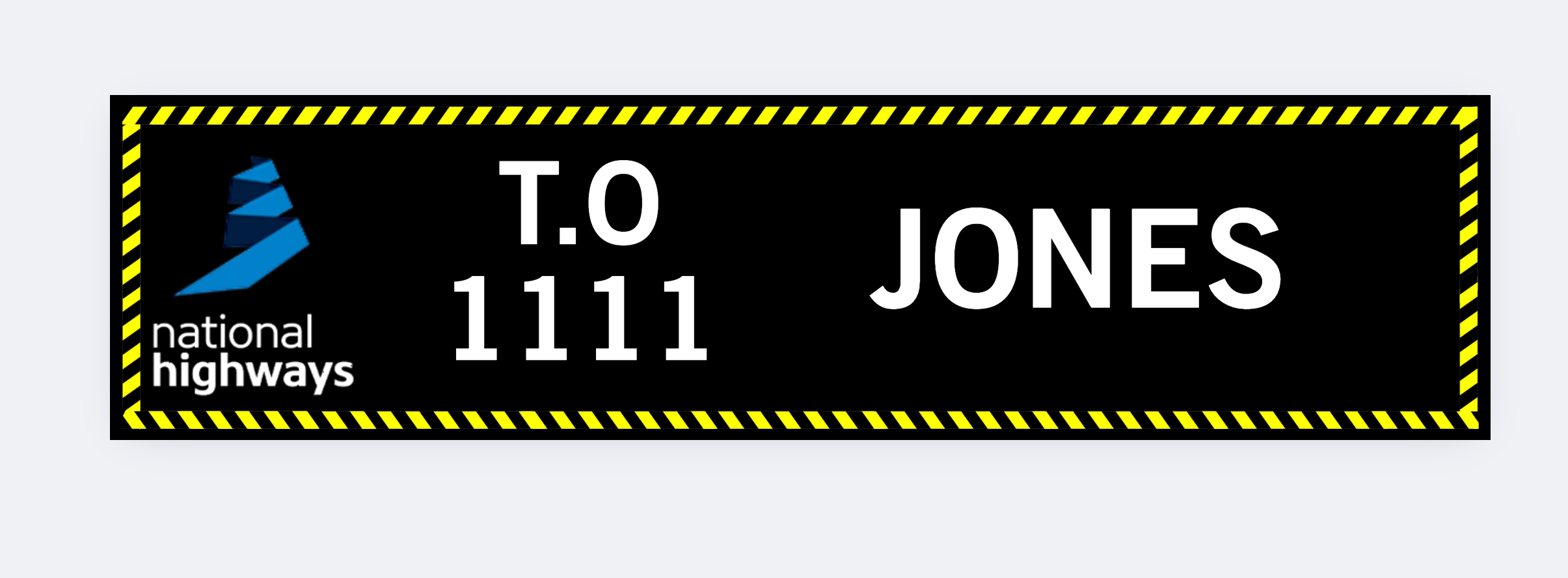 National Highways Locker Magnets